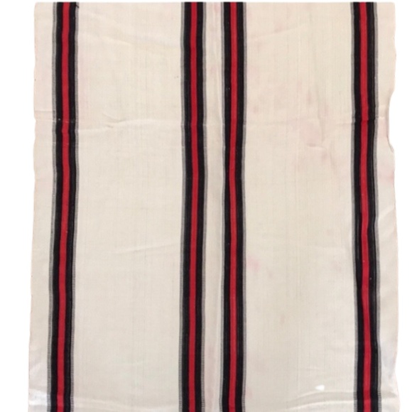 Long cloth fabric piece runner Inca red - Picture 4 of 8